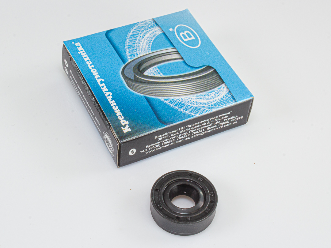 17x22x5mm Nitrile Rubber Rotary Shaft Oil Seal Springless Design VC Style 