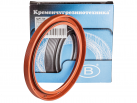 Radial-Wellendichtringe (RWDR) A 120x150x12 FKM (1.1-120x150-5 GOST 8752-79)