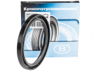 Rotary Shaft Seal (RSS) A 100x125x12 NBR (1.1-100x125-1 GOST 8752-79)