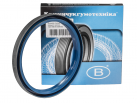 864129-02 (864130) Rear wheel hub seal KAMAZ [142x168x16] NBR-440 blue