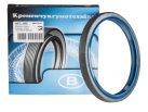 864129-02 (864130) Rear wheel hub seal KAMAZ [142x168x16] NBR-440 blue
